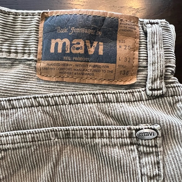 Mavi Molly Tan Cords sz 28/32” - Picture 6 of 12